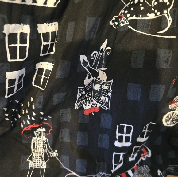 Modcloth patterned sleeveless dress 1x - Picture 4 of 4